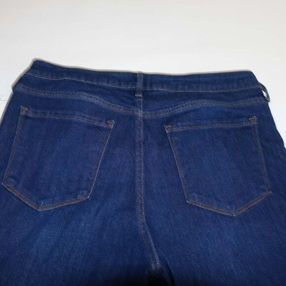 Old Navy Women's Kicker Boot Cut Jeans Size 14 Short NWT Blue Mid Rise Stretch - Picture 8 of 8